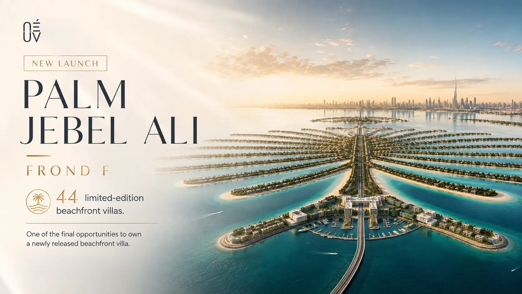 Nakheel Launches 44 New Beachfront Villas on Palm Jebel Ali Frond F