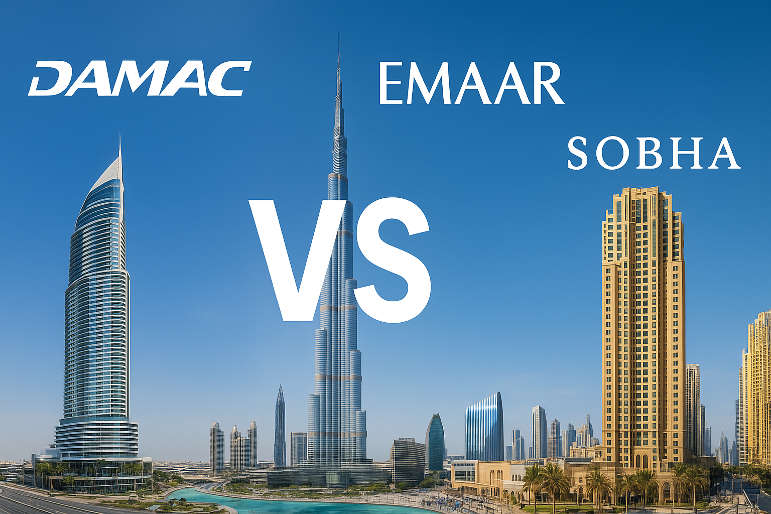DAMAC vs Emaar vs Sobha: Which Developer Offers the Best Prelaunch Deals in Dubai’s 2025 Market?