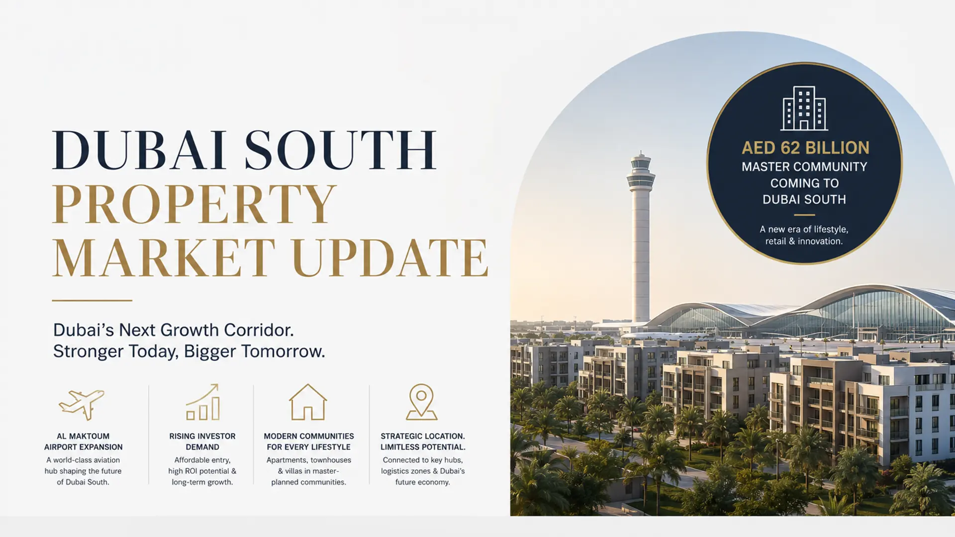 Dubai South Property Market Update 2026: Why Investors Are Watching Dubai’s Next Growth Corridor