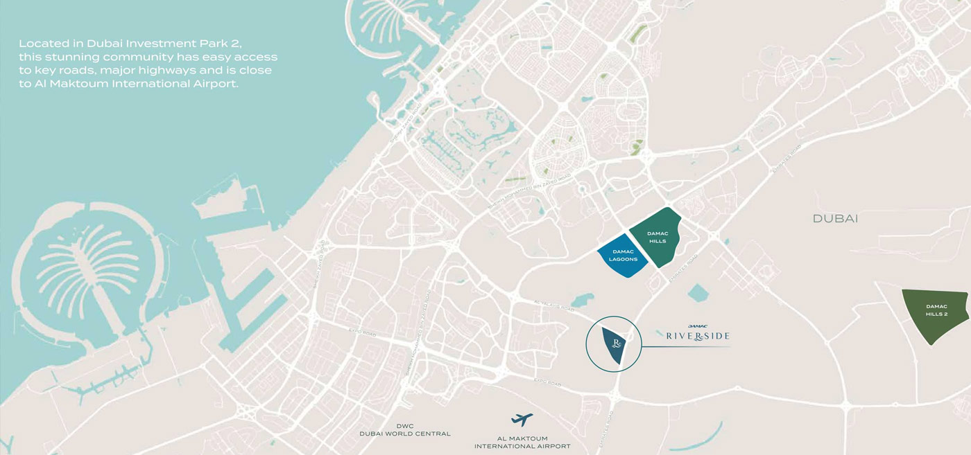 Damac Riverside — community view