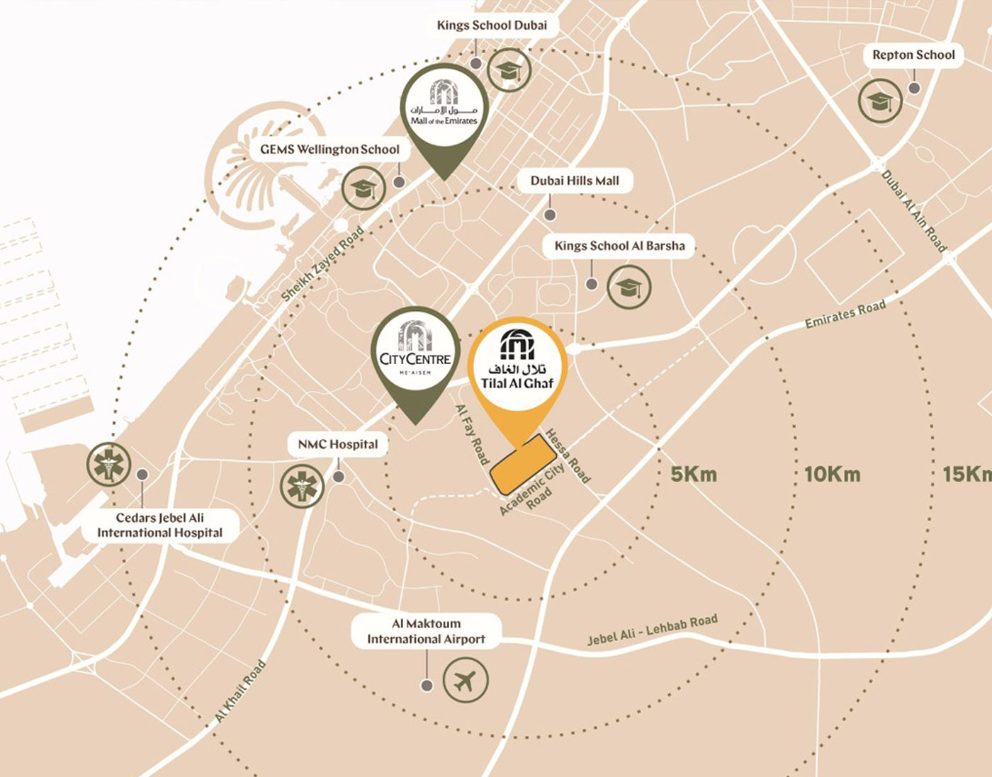 Tilal Al Ghaf — community view