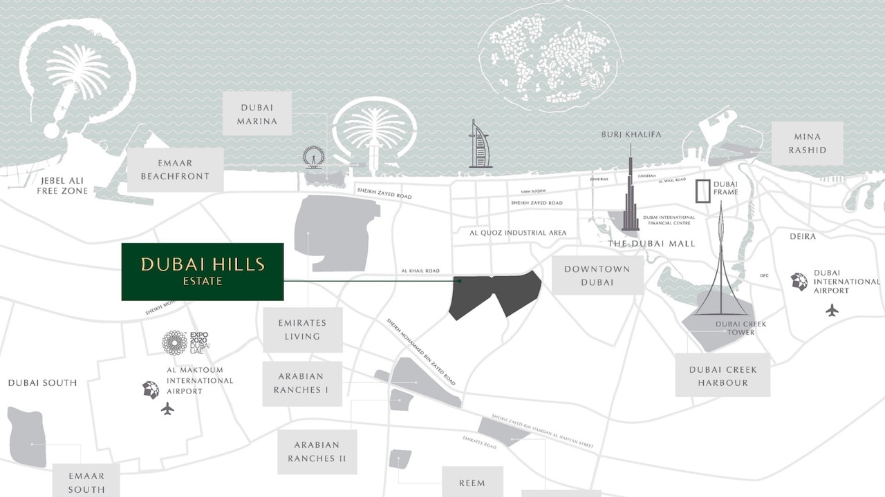 DAMAC HILLS — community view