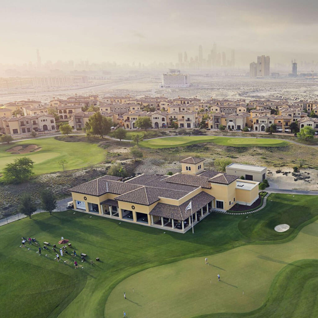 Jumeirah Golf Estates — community view