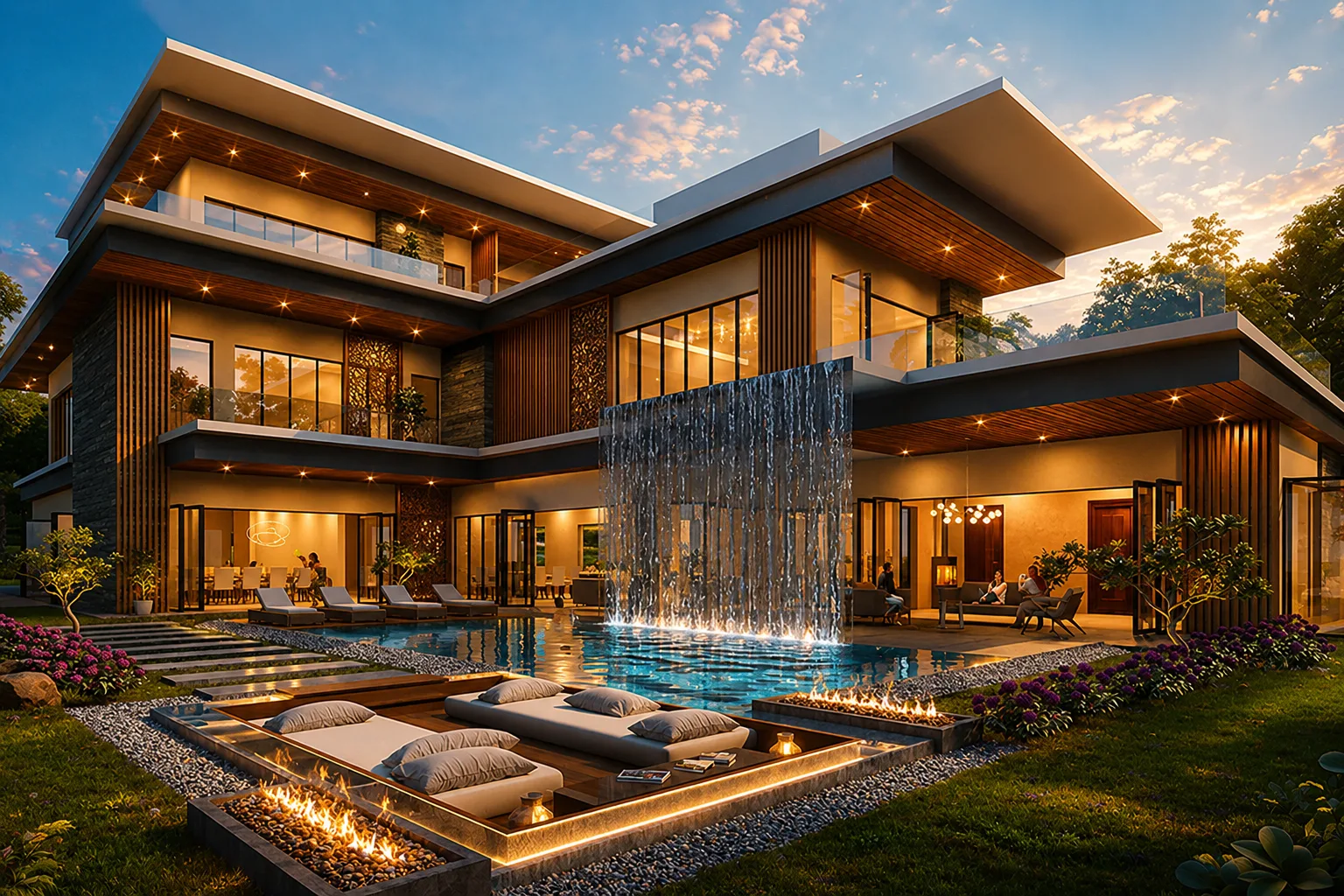 Damac Lagoons — community view